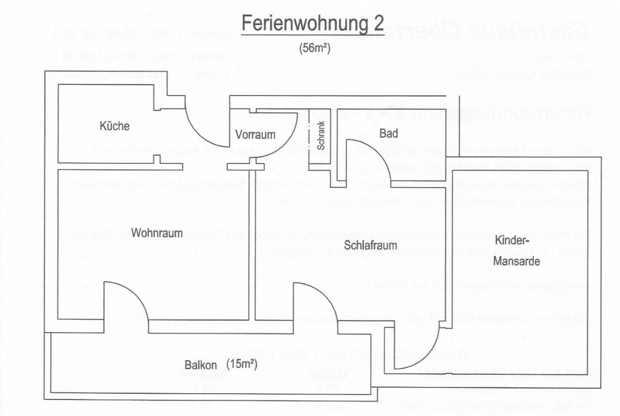 Gaestehaus Obertanner 雷特温克尔 外观 照片